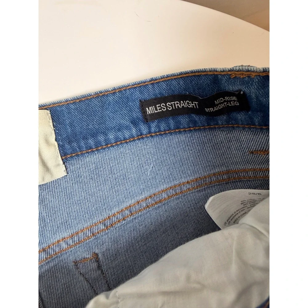 Gloria Vanderbilt x Christian‎ Siriano Jeans Womens 6 Miles Straight
